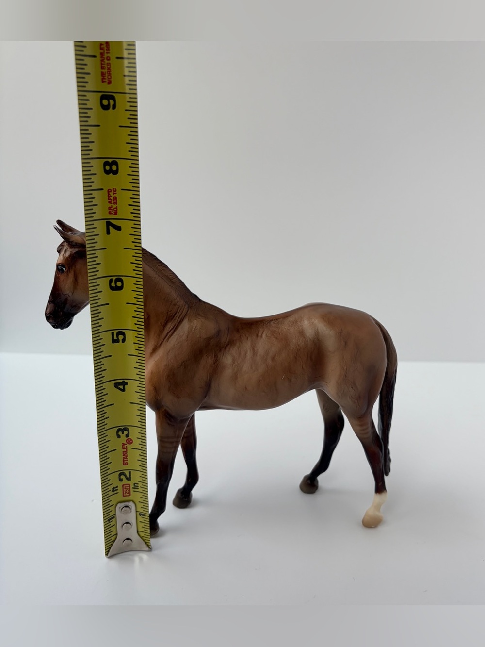 Vintage Breyer Light Brown Standing Horse One White Stocking - Picture 9 of 9
